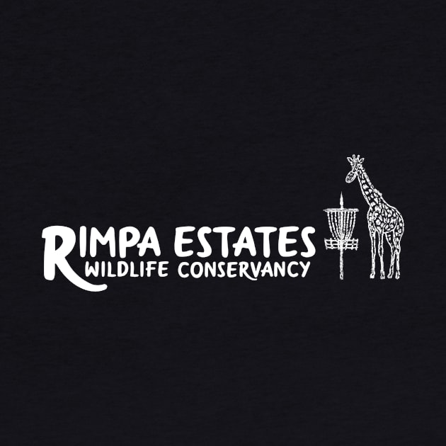 Rimpa Disc Golf, WHITE PRINT by Uberfy